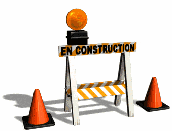 GIF representing road works
